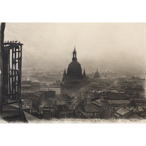 The Frauenkirche, Dresden, 1928